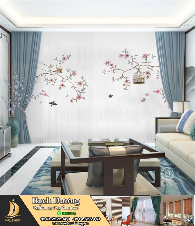 Chất liệu làm rèm cao cấp được chọn lựa kỹ càng