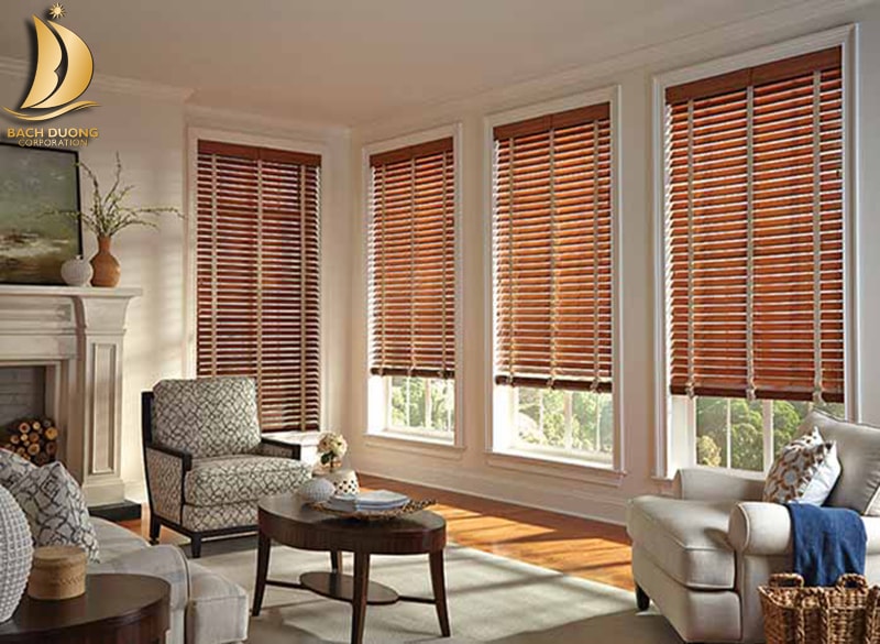 Mẫu rèm gỗ đẹp grace home