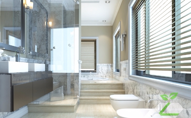 Các mẫu rèm cho cửa sổ phòng tắm