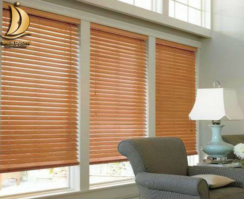 Rèm sáo gỗ có thiết kế tiện lợi, dễ sử dụng