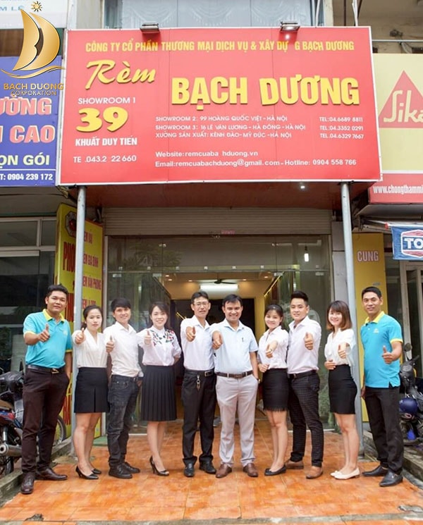 Đội ngũ rèm Bach Dương